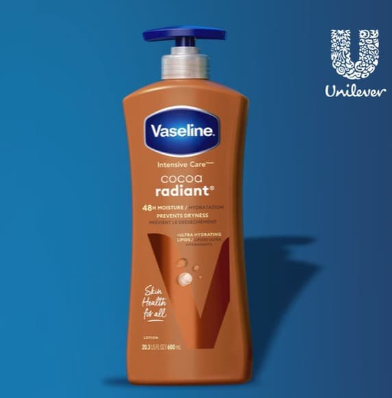 Vaseline Cocoa Radiant 600ml (Canada)