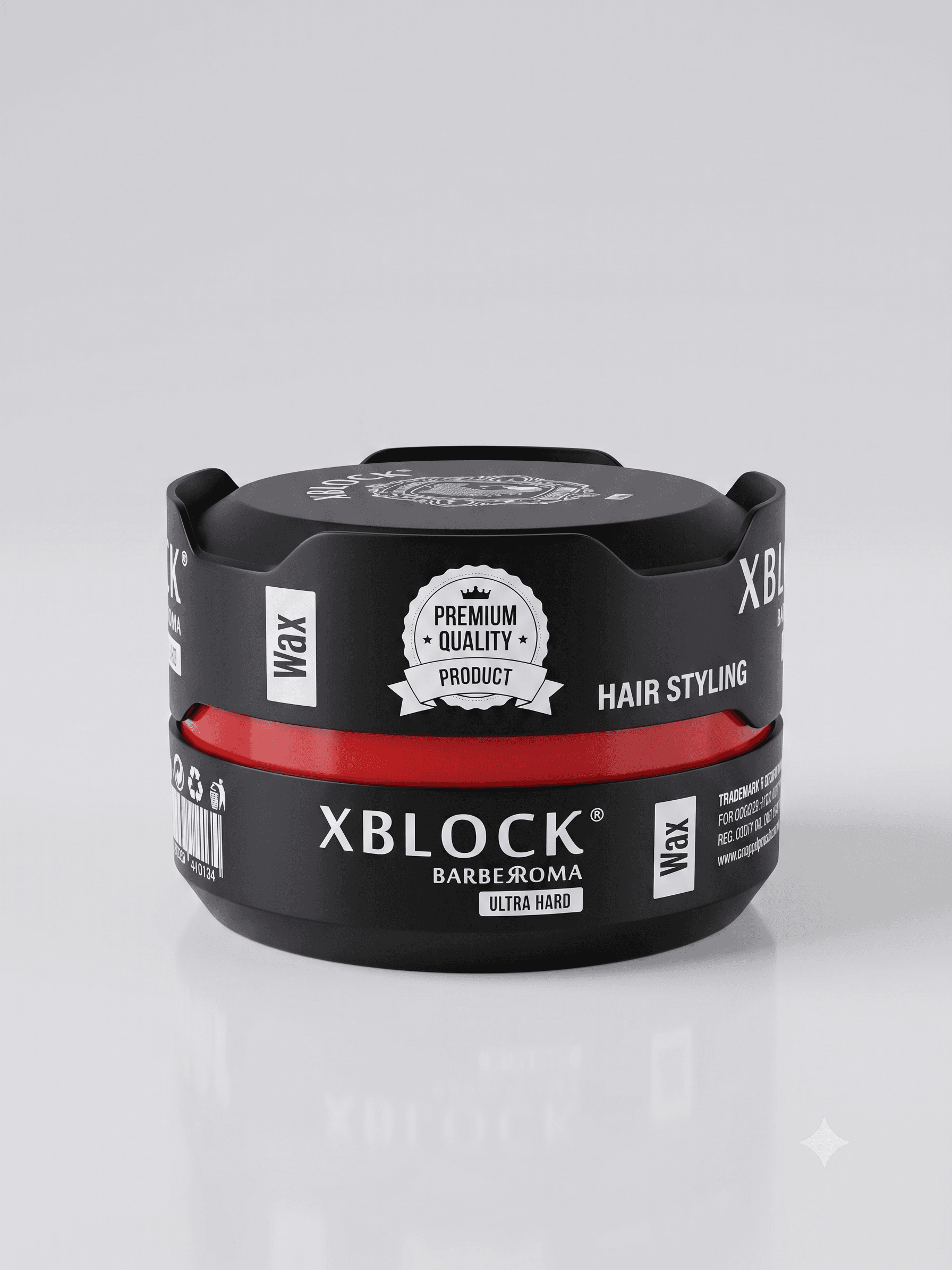 Xblock Premium Quality Hair Styling Wax 150ml (Red)