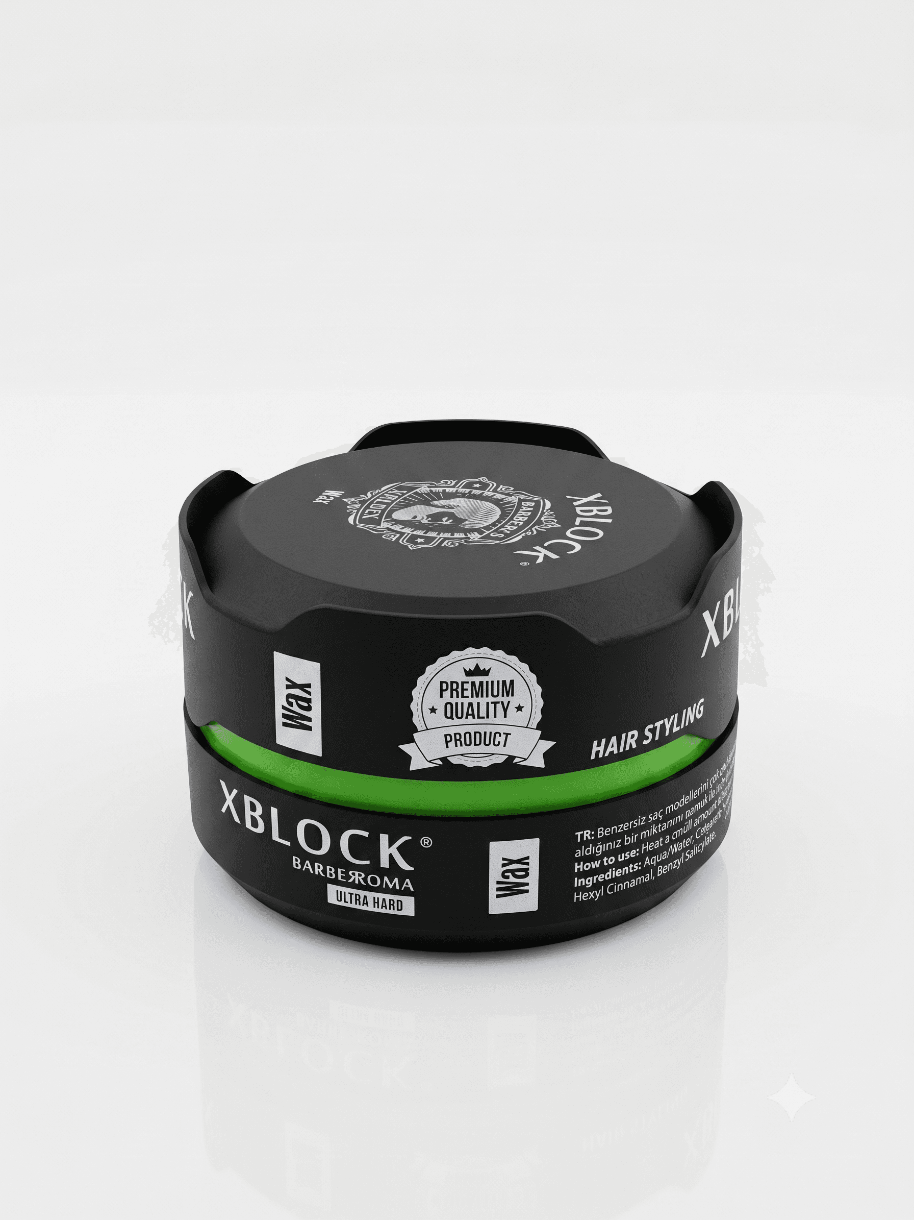 Xblock Premium Quality Hair Styling Wax 150ml (Green)