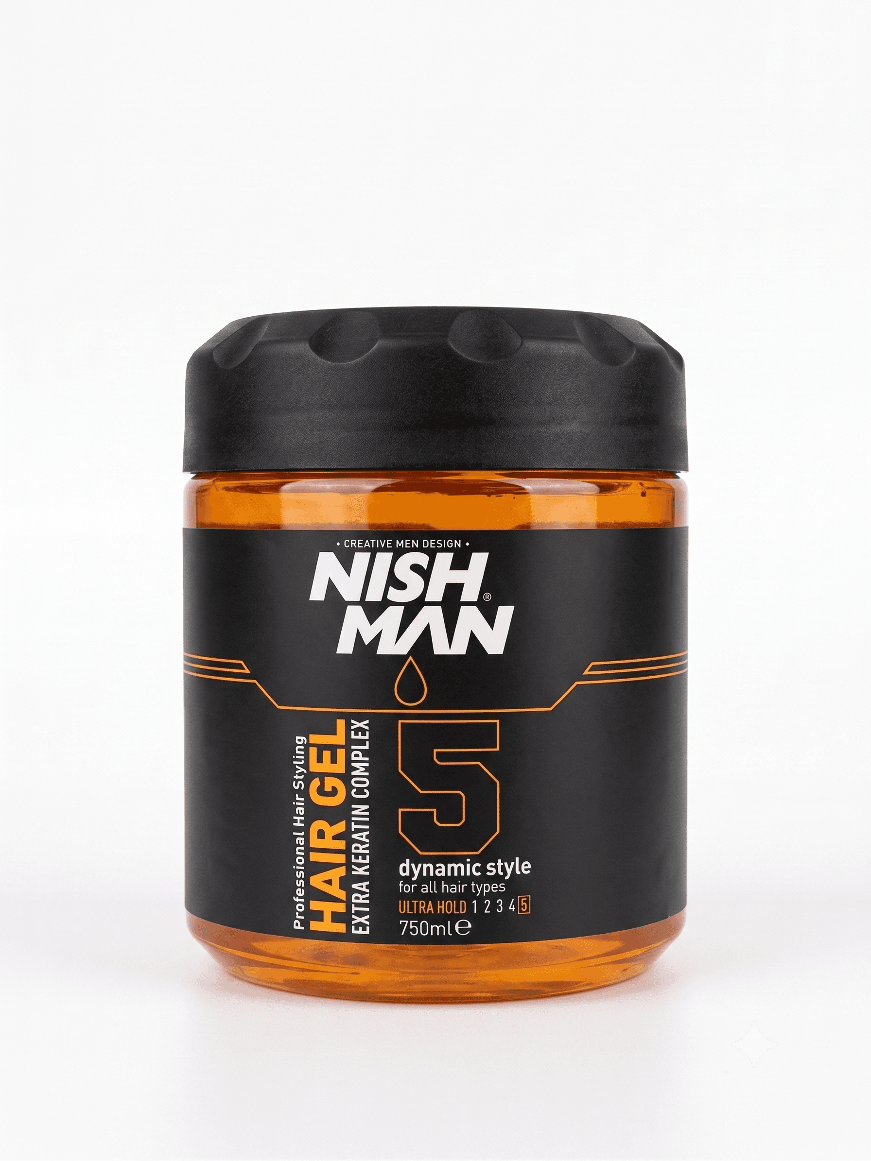 Nishman Professional Hair Styling Gel 750ml